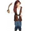 Malý pirát - detský karnevalový kostým - výška 128 cm