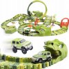MEGA PRETEKÁRSKA AUTODRÁHA S DINOZAURAMI, SLUČKOU A PARKOVISKOM DINO TRACK - 324 dielikov