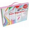 ISO 9174 Výtvarná sada Mega Art Set 168 ks ružová