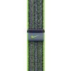 Remienok Apple Watch 41mm jasne zelený / modrý prevliekací športový remienok Nike (MTL03ZM/A)