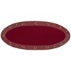 Sander Obrus oválny / prestieranie Starlight, 36 x 88 cm, burgundy 826957-26