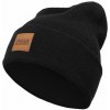 čiapka URBAN CLASSICS - Leatherpatch - black - TB626