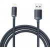 Baseus CAJY000101 Crystal Shine Series USB Type A - Lightning 2,4A, 2m, černý