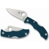 Vega Spyderco LFP3K390 Ladybug 3 Blue vreckový nôž 5 cm, modrá, FRN