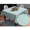 Biante Teflónový štvorcový obrus Milano TF-050 - svetlo mentolový 100x100 cm