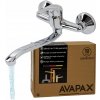 Nástenná kuchynská batéria Avapax TARO, strieborná