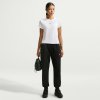 Dámske tričko s krátkym rukávom Nike W NSW NK CHLL KNT MD CRP W biele FV5508-100 - XL