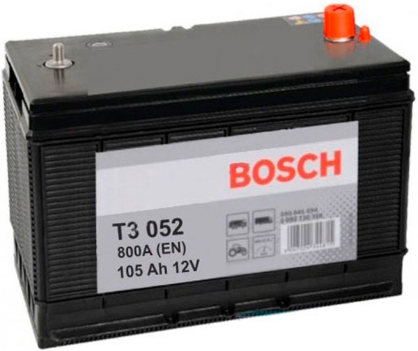 Bosch T3 12V 105Ah 800A 0 092 T30 520