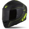 Prilba CASSIDA Integral GT 2.1 Flash (čierna matná/žltá fluo/tmavá sivá), plexi s prípravou pre Pinlock S