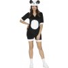Guirca Dámsky kostým - Panda Veľkosť - dospelý: S