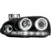 predné svetlá VW Golf V 03-09 CCFL Angel Eyes čierne