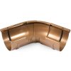 BRYZA PVC Vonkajší rohový nastaviteľný uholník 125 mm meď