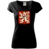 Znak ČSR - Tretia Československá republika (1945–1948) - Dámske tričko Pure - 3XL ( Čierna )