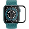 ENKAY ochranná fólia s čiernym rámčekom pre Apple Watch 44mm - možnosť vrátiť tovar ZADARMO do 30tich dní