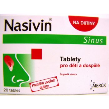 Mylan Pharmaceuticals Nasivin sinus 20 tabliet