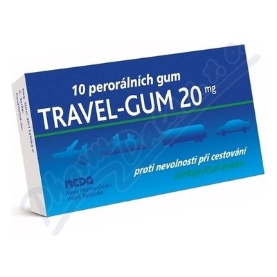 Travel-Gum 20 mg tbl.mnd.10 x 20 mg od 4,56 € - Heureka.sk