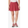 QUECHUA Dámska turistická šortková sukňa MH500 červená S