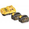 DCB118T2 - Nabíjačka + 2x baterie 18/54V 6Ah DeWALT FLEXVOLT DCB118T2
