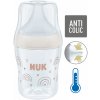 Dojčenská fľaša NUK Perfect Match Temperature Control 150 ml biela