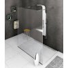 Polysan MODULAR SHOWER stena WALK-IN, jednodielna, 1200mm MS4-120