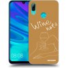 Picasee silikónový čierny obal pre Huawei P Smart 2019 - Wine not