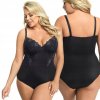 G 184 Livia Body Gorsenia s košíčkami - čierne