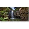 Foto obraz akrylové sklo Vodopád v Sardínii 100x50 cm