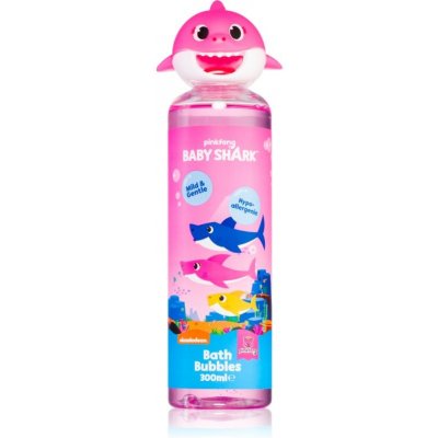 Corsair Baby Shark pena do kúpeľa + hračka pre deti Pink 300 ml