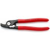 KNIPEX Nožnice káblové s otváracou pružinou 95 21 165