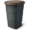 PROSPERPLAST WHEELER antracit s hnedým vekom 90l