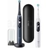 Oral-B iO Series 7 Duo čierna Onyx & White Alabaster set elektrických zubných kefiek, 5 režimov, AI, časovač