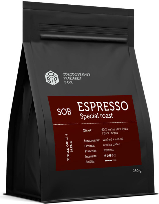 BOP Espresso special roast 250 g