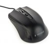 Gembird Myš MUS-4B-01L, USB, optická, čierna, kábel 1,8m