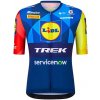Trek replika tímu Lidl-Trek od Santini tmavomodrá/žltá