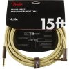Fender Deluxe Series 4,5 m Rovný - Zalomený Nástrojový kábel