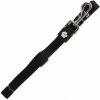 Vodítko Active Dog Premium M čierne 2x120cm