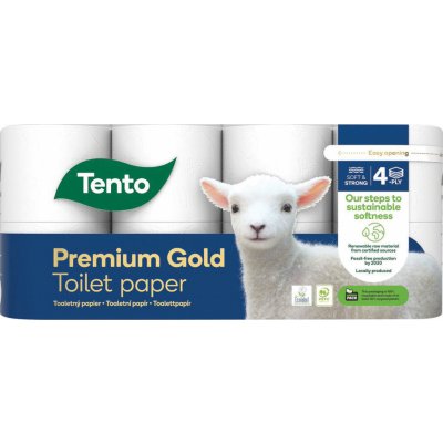 Tento Premium Gold 4-vrstvovy 8 ks