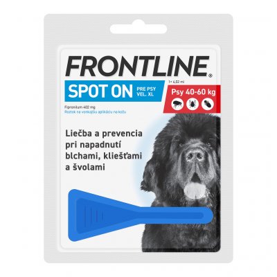 Frontline Combo Spot On Dog Xl 40 60 Kg 3 X 4 02 Ml Heureka Sk