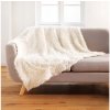 Douceur d'intérieur polyester béžová Deka 150x125