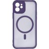 FULL MATTE MAG COVER case compatible with MagSafe for IPHONE 12 purple