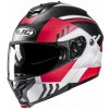 MOTOCYKLOVÁ PRILBA HJC C91N KAON ČIERNA/RED XL