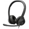 Logitech H390, slúchadlá, USB, čierne 981-000406