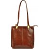 Kožená kabelka Florence hnedá KZ37192