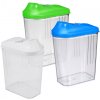 MAKRO - Dóza umelá hmota s posuvným uzáverom 1L, rôzne farby