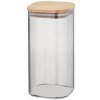 KELA Dóza skladovací sklo / dřevo NEA 1,5 l KL-10778