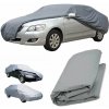 Univerzálna ochranná plachta na auto XXL 580 × 175 × 120 cm – sivá (Celoročná ochrana auta pred počasím, nečistotami aj starnutím laku)