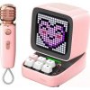 Divoom DitooMic ružová / Prenosný reproduktor / 15W / Bluetooth 5.0 / RGB (6958444603858)