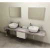 Sapho Avice Podstavec pod umývadlo 240x50 cm, cement AV247
