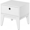 DIG-NET FEMII FE-10 nočný stolík, biely