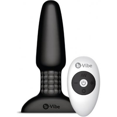 B-Vibe - Rimming Remote Control Plug Black 2